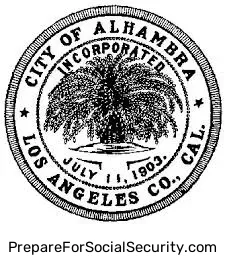 Social Security Office in Alhambra, CA