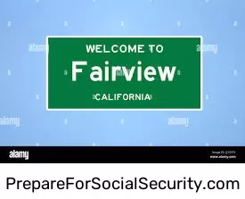 Social Security Office in Fairview, CA