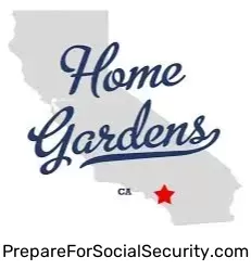 Social Security Office in Home Gardens, CA