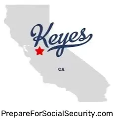 Social Security Office in Keyes, CA