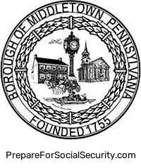 Social Security Office in Middletown Dauphin County, PA