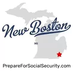 Social Security Office in New Boston, MI
