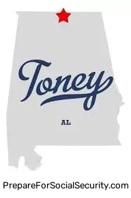 Social Security Office in Toney, AL